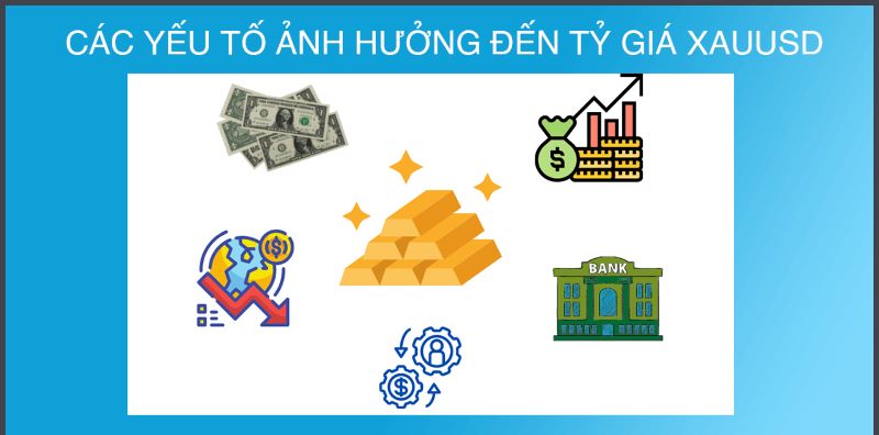 Các yếu tố ảnh hưởng đến tỷ giá XAUUSD