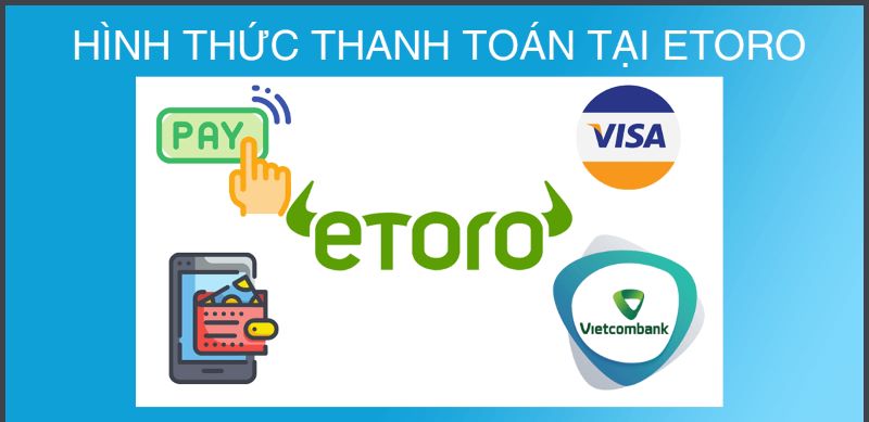 Các hình thức nạp rút tiền tại sàn eToro