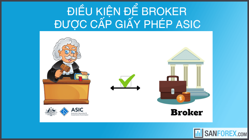 Điều kiện để broker được cấp giấy phép ASIC