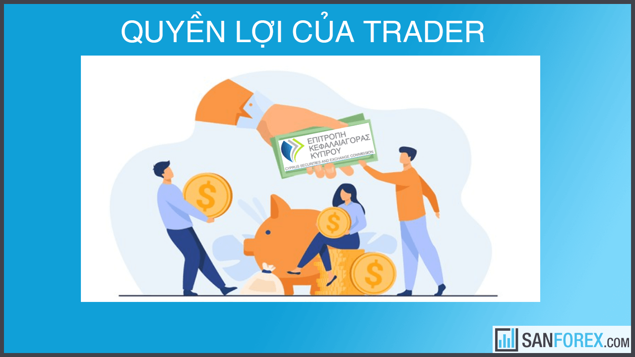 Quyền lợi trader khi giao dịch tại sàn có giấy phép CySEC?