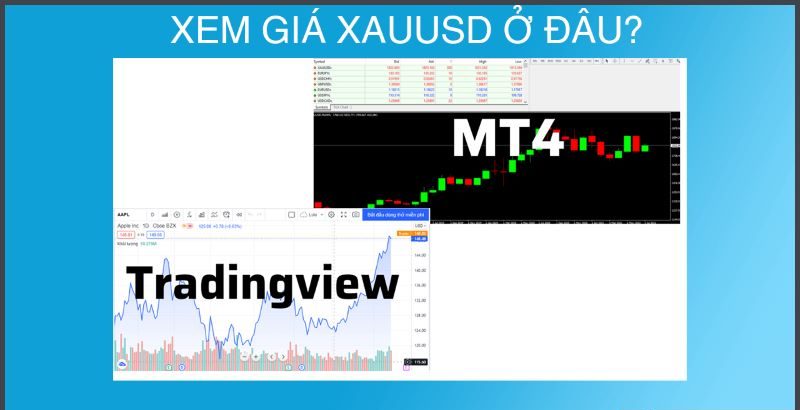 Xem giá XAUUSD ở đâu?